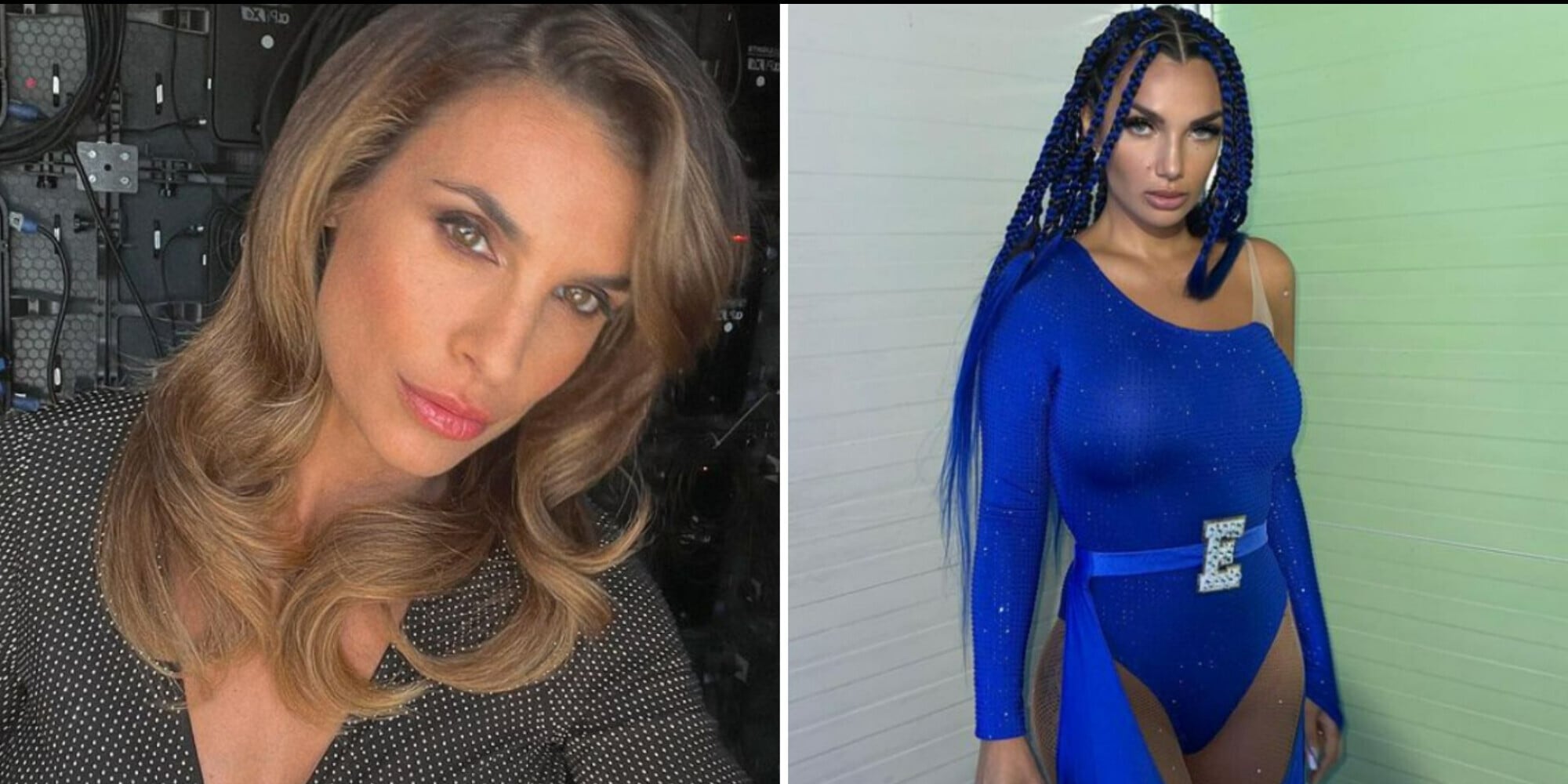 Elisabetta Canalis troppo sexy: il botta e risposta con Elettra Lamborghini