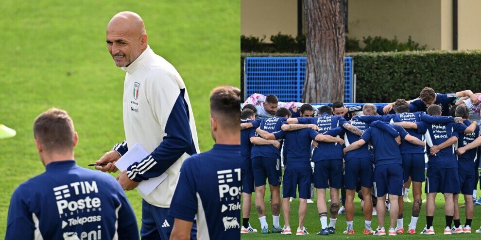 L'Italia di Spalletti si carica: abbracci e sorrisi con obiettivo Wembley