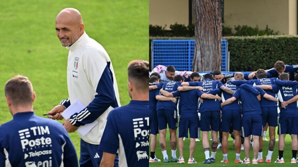 L'Italia di Spalletti si carica: abbracci e sorrisi con obiettivo Wembley