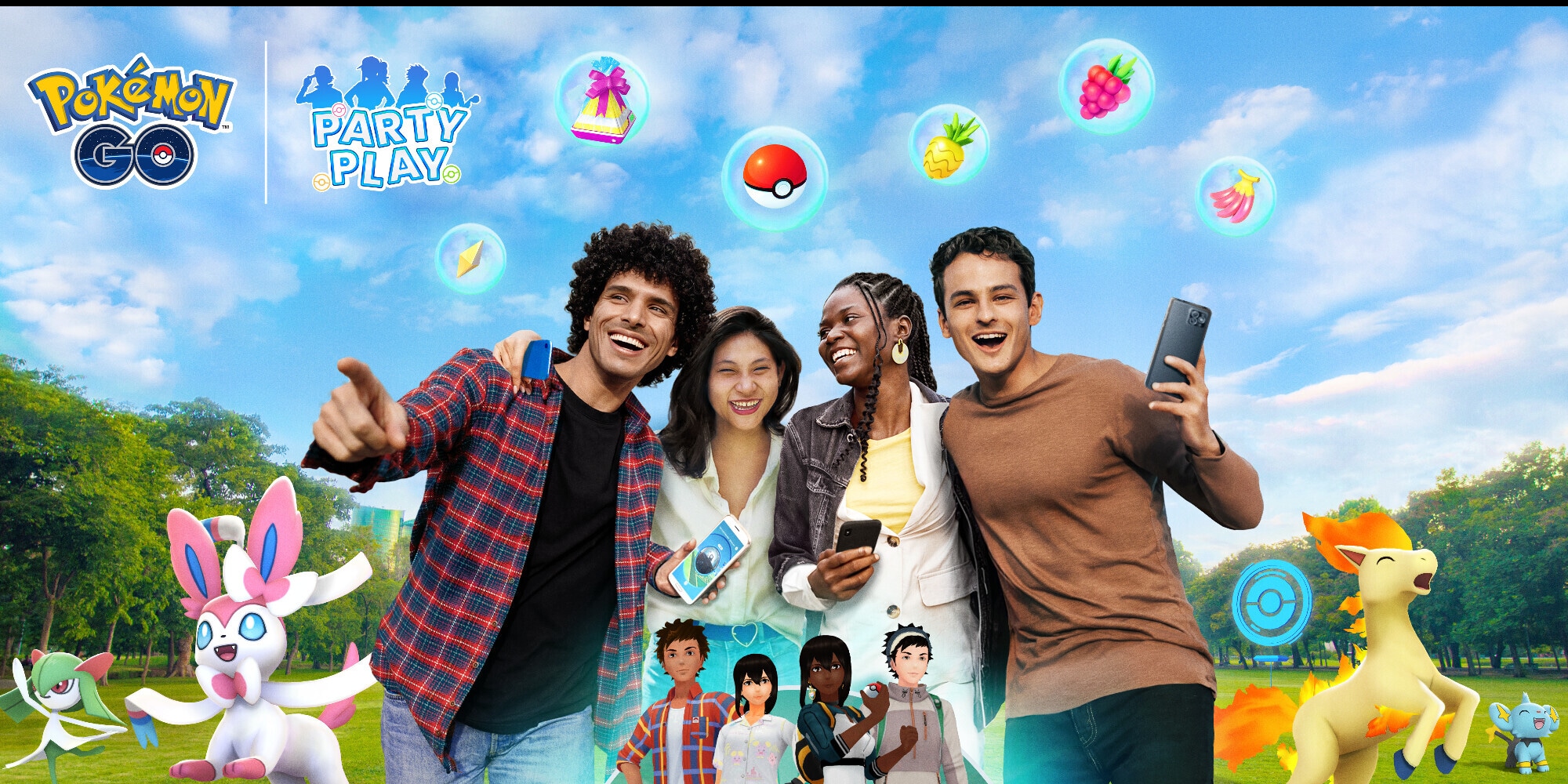 Party Play di Pokémon GO: ecco come funziona il gioco di gruppo