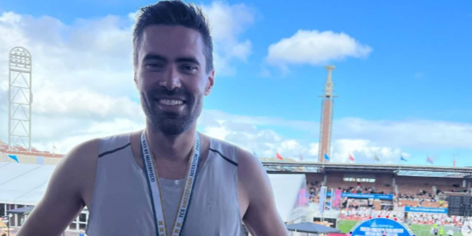 Tom Dumoulin da ciclista alla mezza di Amsterdam: "Non camminerò per due settimane'