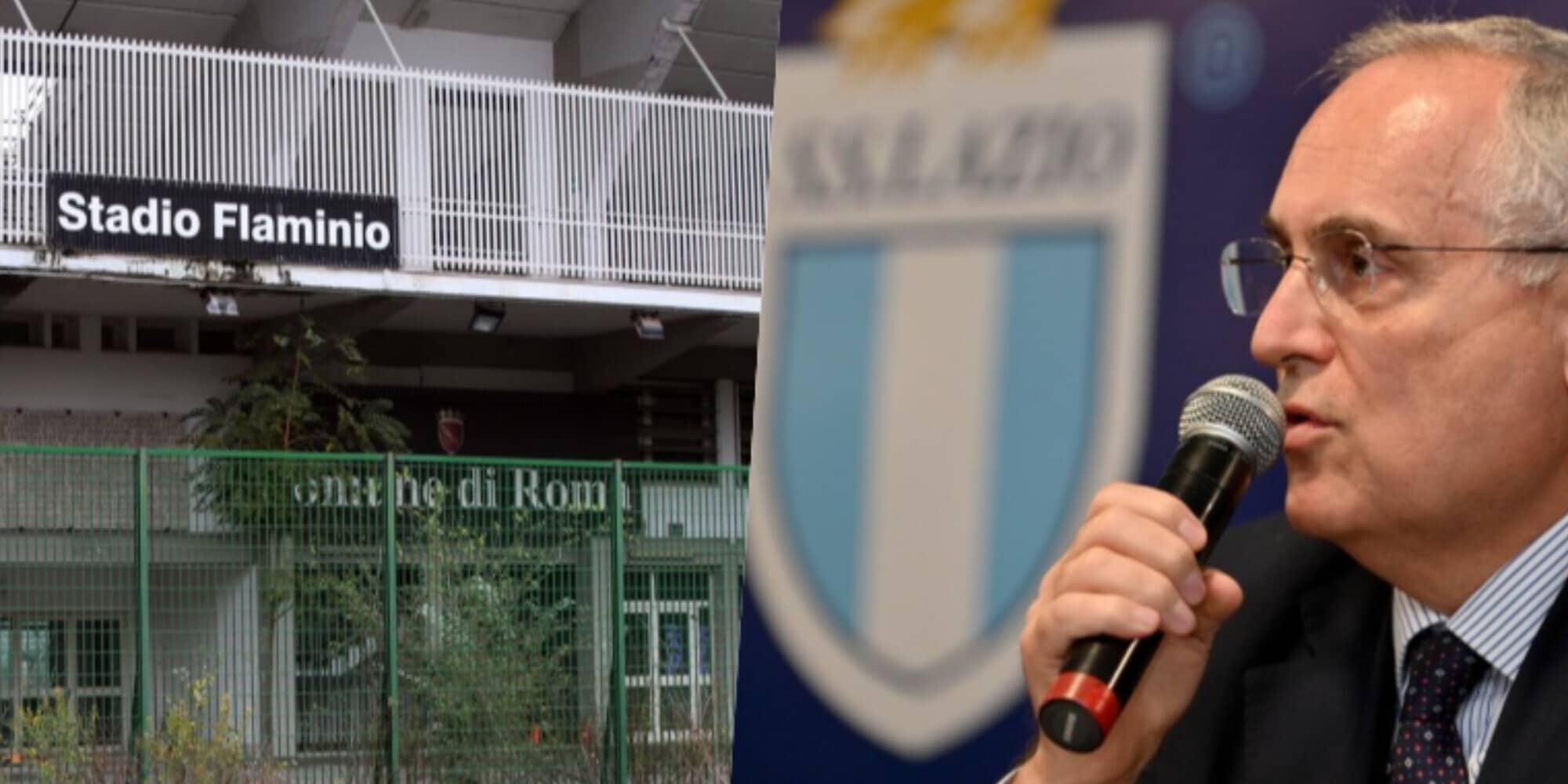 Lazio-stadio Flaminio, la mossa di Lotito: incontro per il sì al progetto