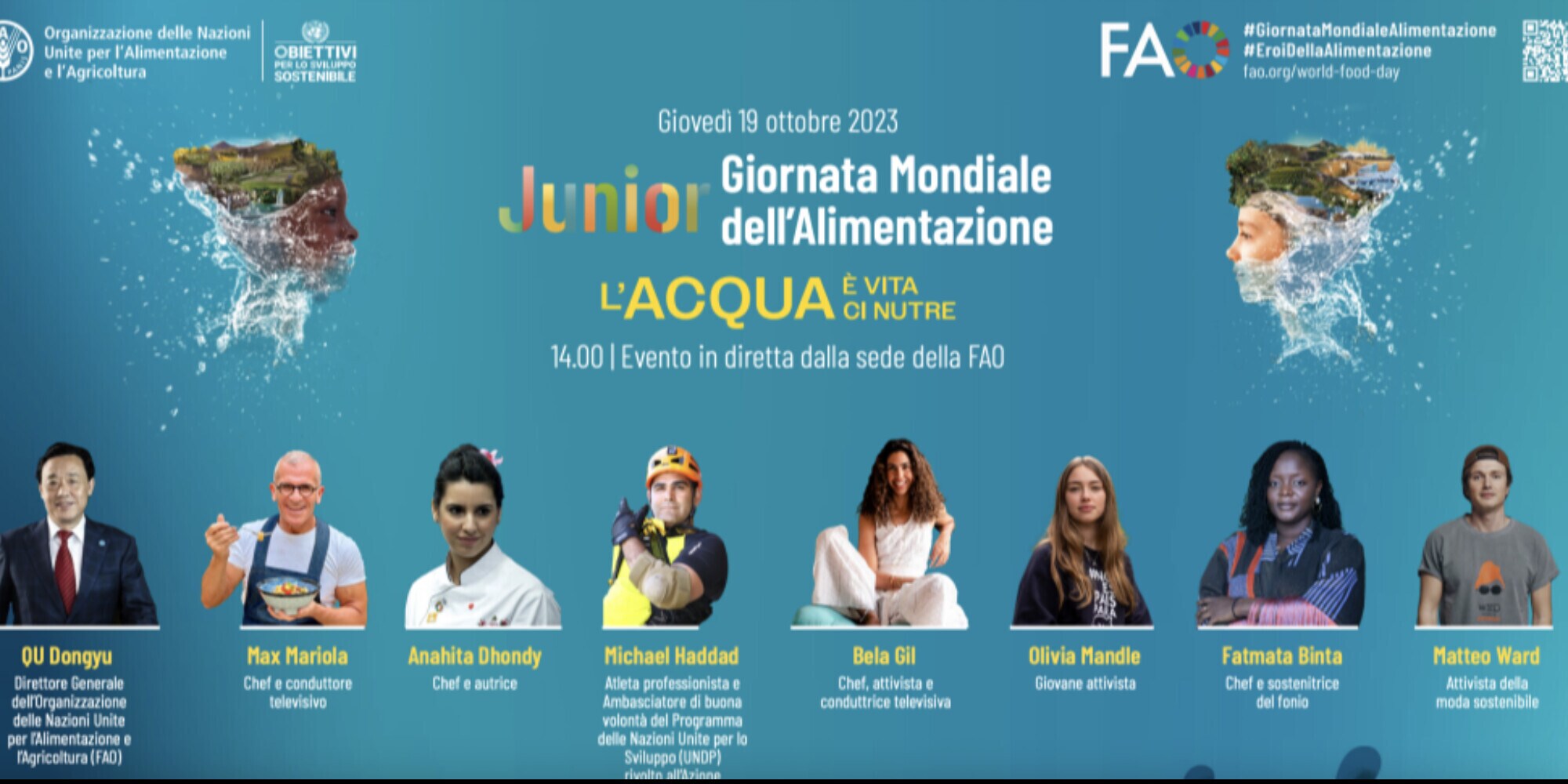 Volley Scuola alla Giornata Mondiale dell'Alimentazione per i Giovani