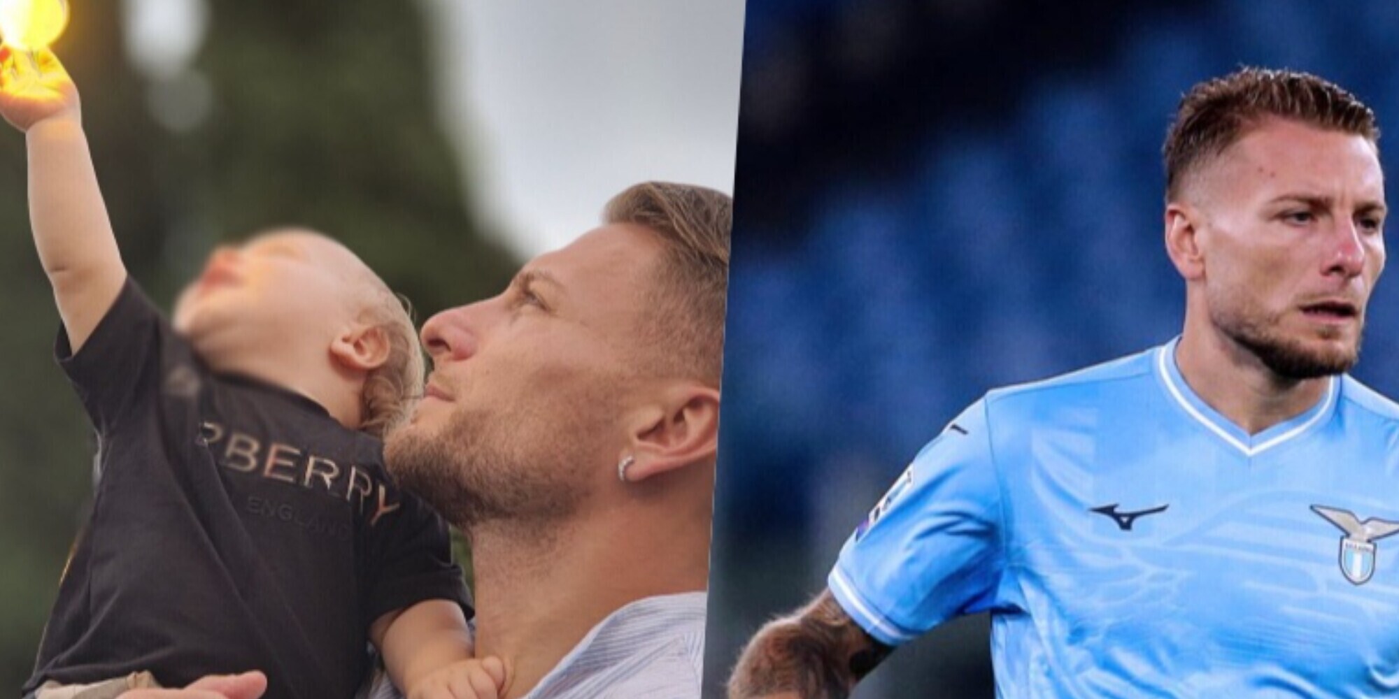 Lazio, Immobile e il compleanno del figlio: messaggio emozionante sui social