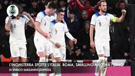 L'Inghilterra sfotte l'Italia. Roma, Smalling ancora fermo