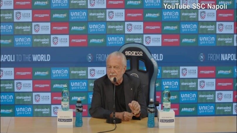 De Laurentiis: "Un cambio di guida tecnica è sempre traumatico"