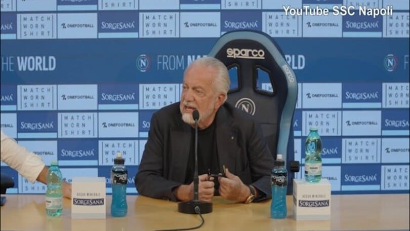 De Laurentiis: "Rinnovo Osimhen? Se il suo umore è cambiato..."