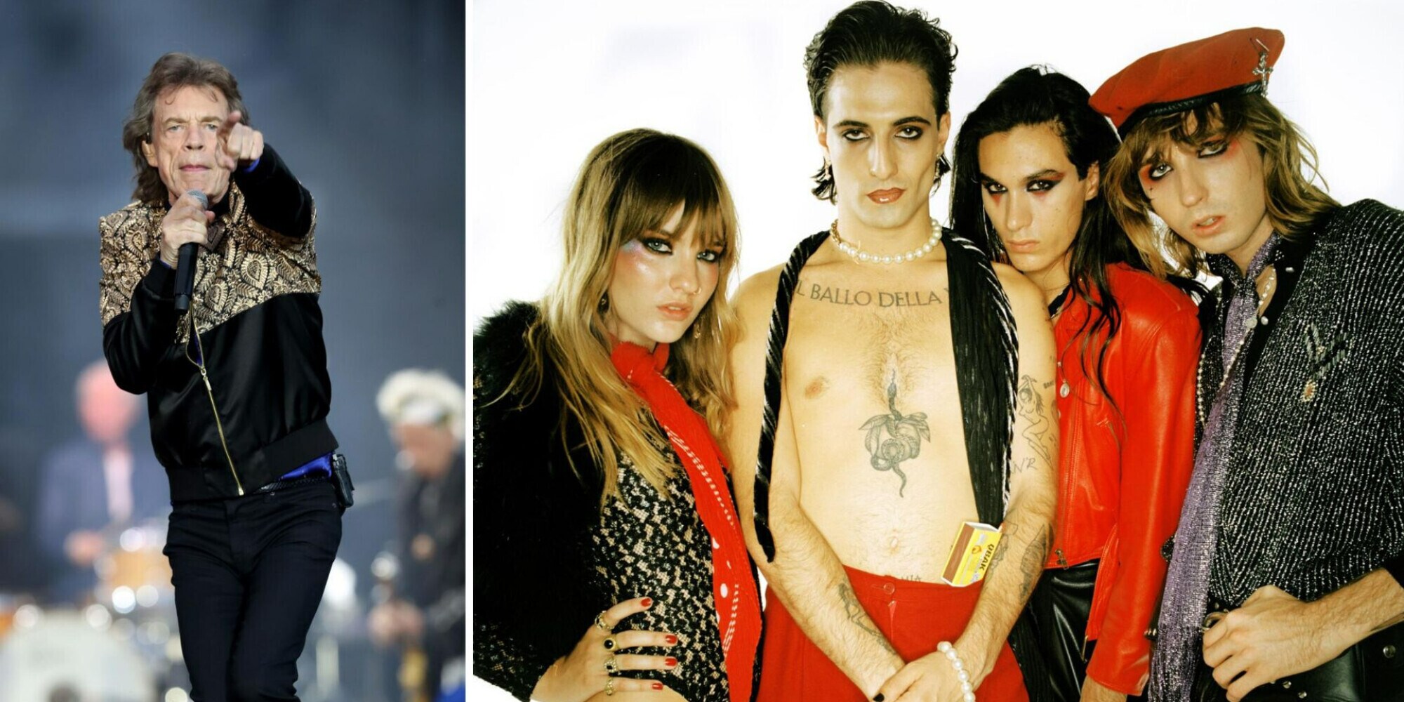 Mick Jagger: "Maneskin? La più grande rockband del mondo, mi stupisce siano italiani"