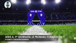 Serie A, 9ª giornata: probabili formazioni