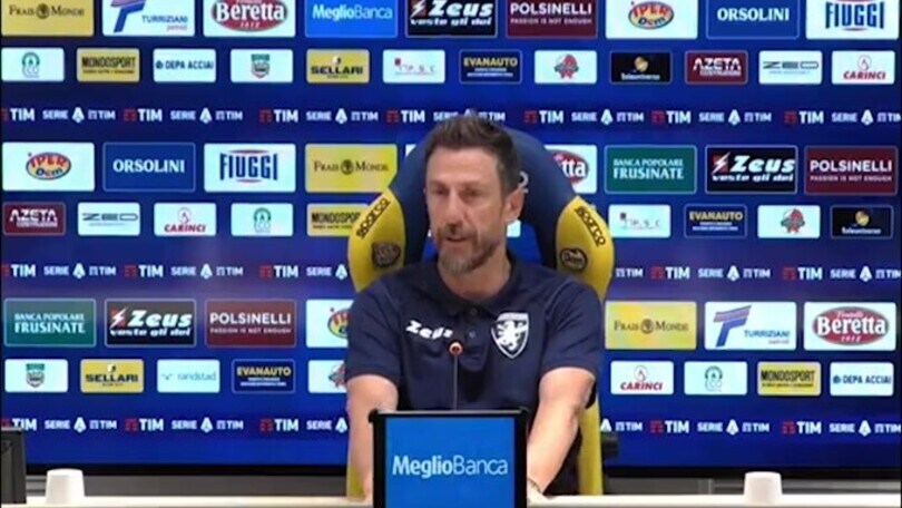 Di Francesco: "Orgogliosi dei nostri tifosi"