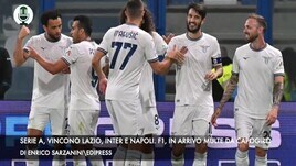 La Lazio espugna Reggio Emilia, Vincono anche Napoli e Inter