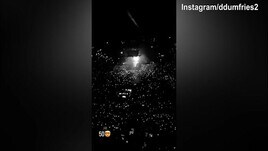 Inter, Calhanoglu e Dumfries al concerto di 50 Cent a Milano