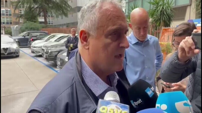 Lotito: "Immobile sta bene, è il capitano e punto di riferimento"