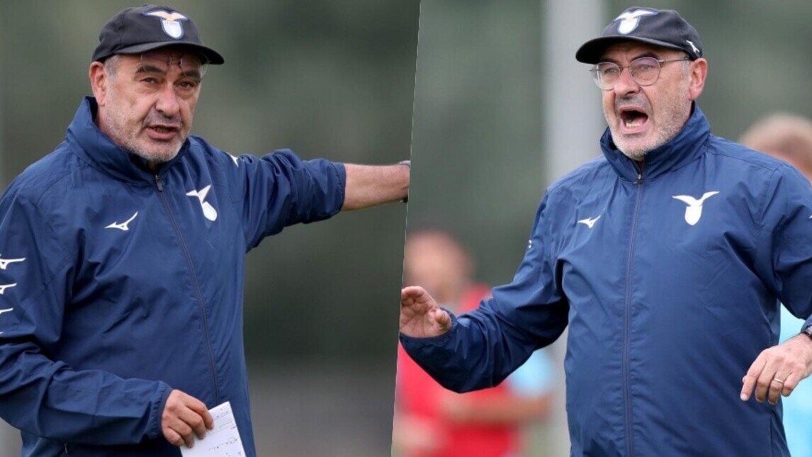 Feyenoord-Lazio, la carica di Sarri: urla a Formello