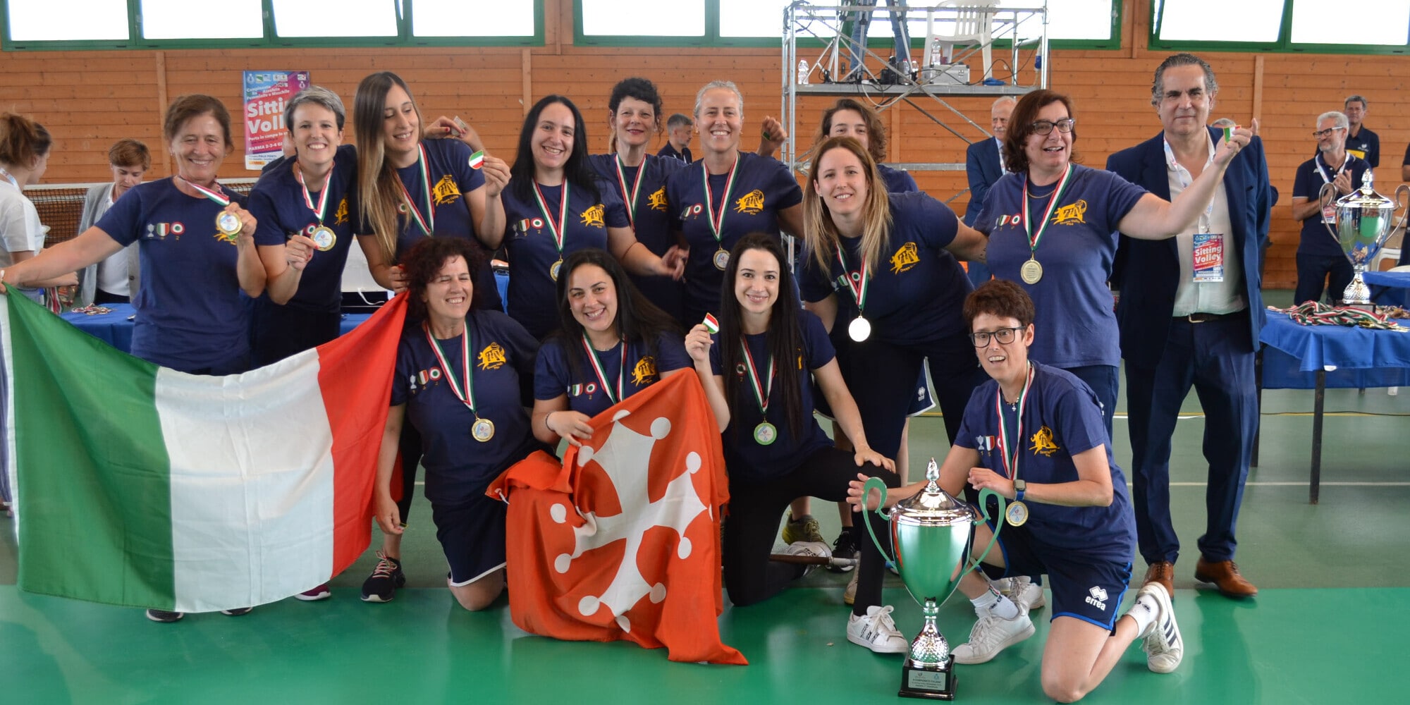 Pisa e Parma si giocano la Supercoppa di Sitting