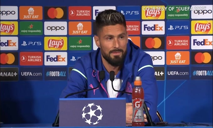 Giroud: "Partita speciale per me"