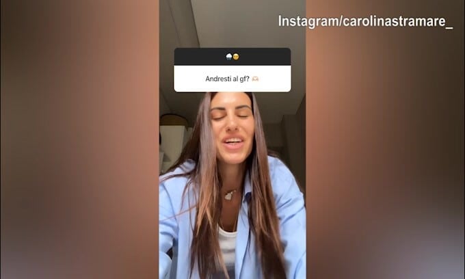 "Andresti al GF?" Ecco la risposta di Carolina Stramare
