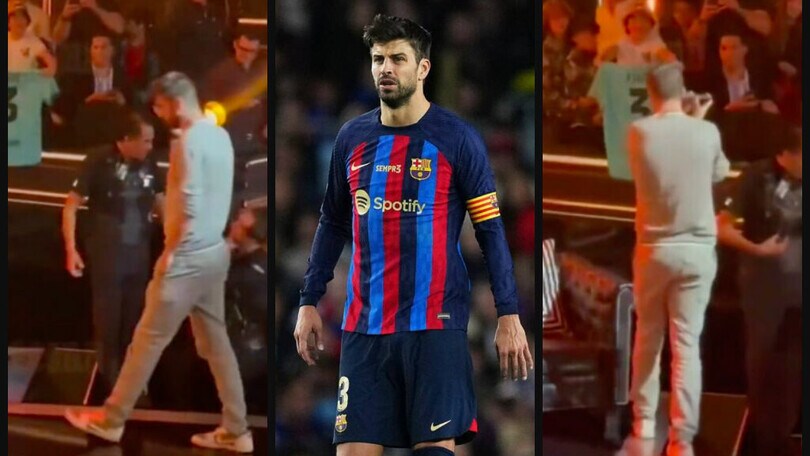 Piqué, che spavento: vola giù dal palco della Kings League!