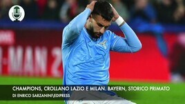 Champions, crollano Lazio e Milan. Bayern, un primato storico