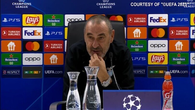 Sarri: "Avrei preferito perdere per eccesso di faccia da c***o"
