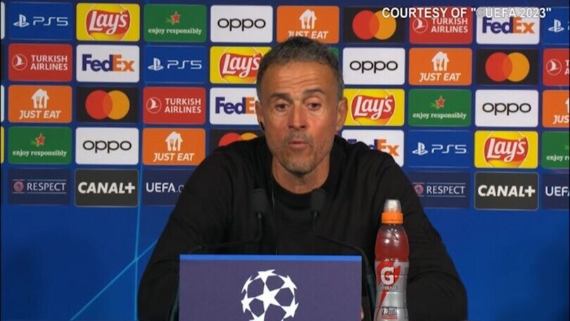 Luis Enrique: "Il Milan può ancora qualificarsi"