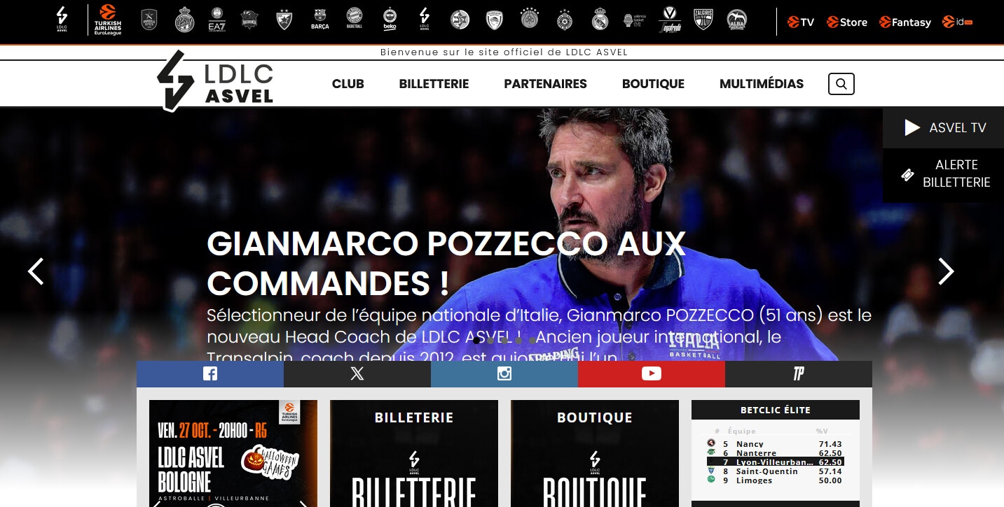 Ufficiale: Pozzecco nuovo allenatore del Villeurbanne