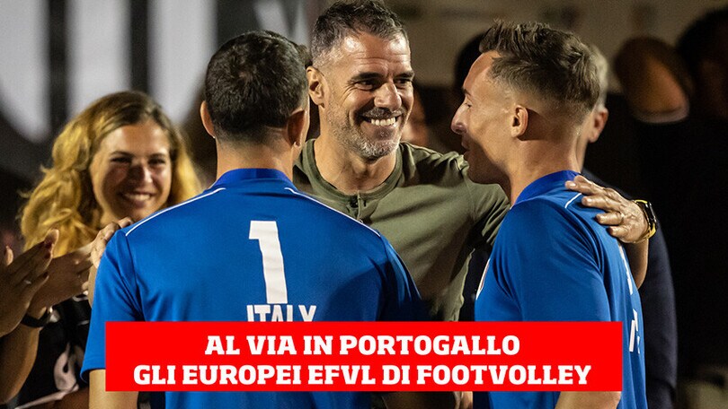 Footvolley, l'Italia pronta per il Portogallo