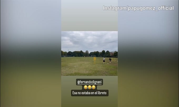 Monza, Gomez prosegue con l'allenamento personalizzato