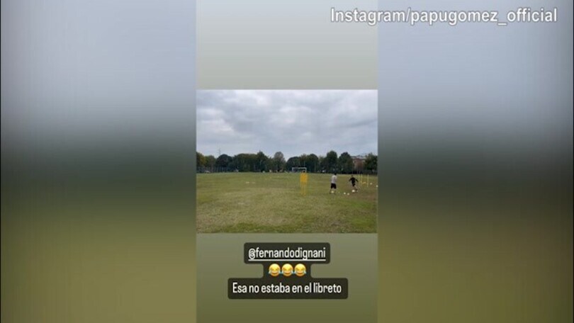 Monza, Gomez prosegue con l'allenamento personalizzato