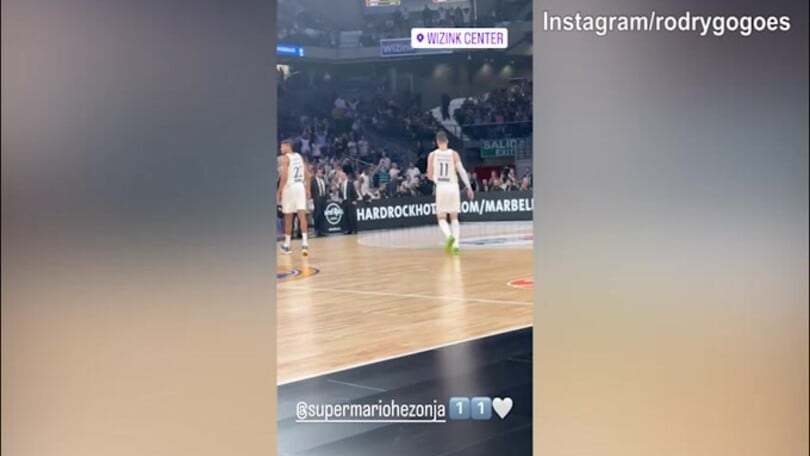 Basket, si gioca "El Clasico": Rodrygo al palazzetto