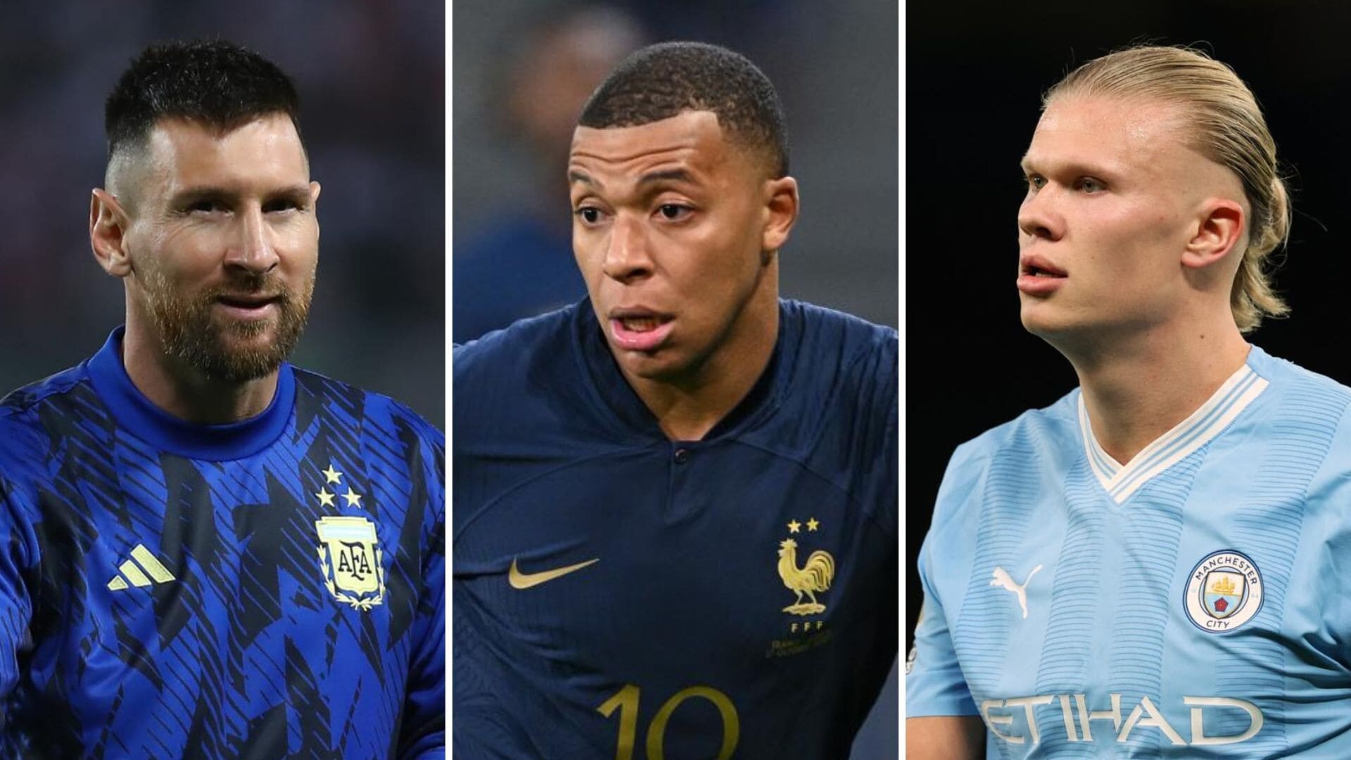 Da Messi a Mbappé: tutti i finalisti del Pallone d'Oro 2023