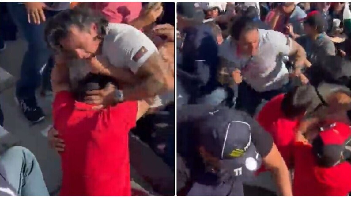 Gp del Messico shock: la feroce aggressione a due tifosi della Ferrari