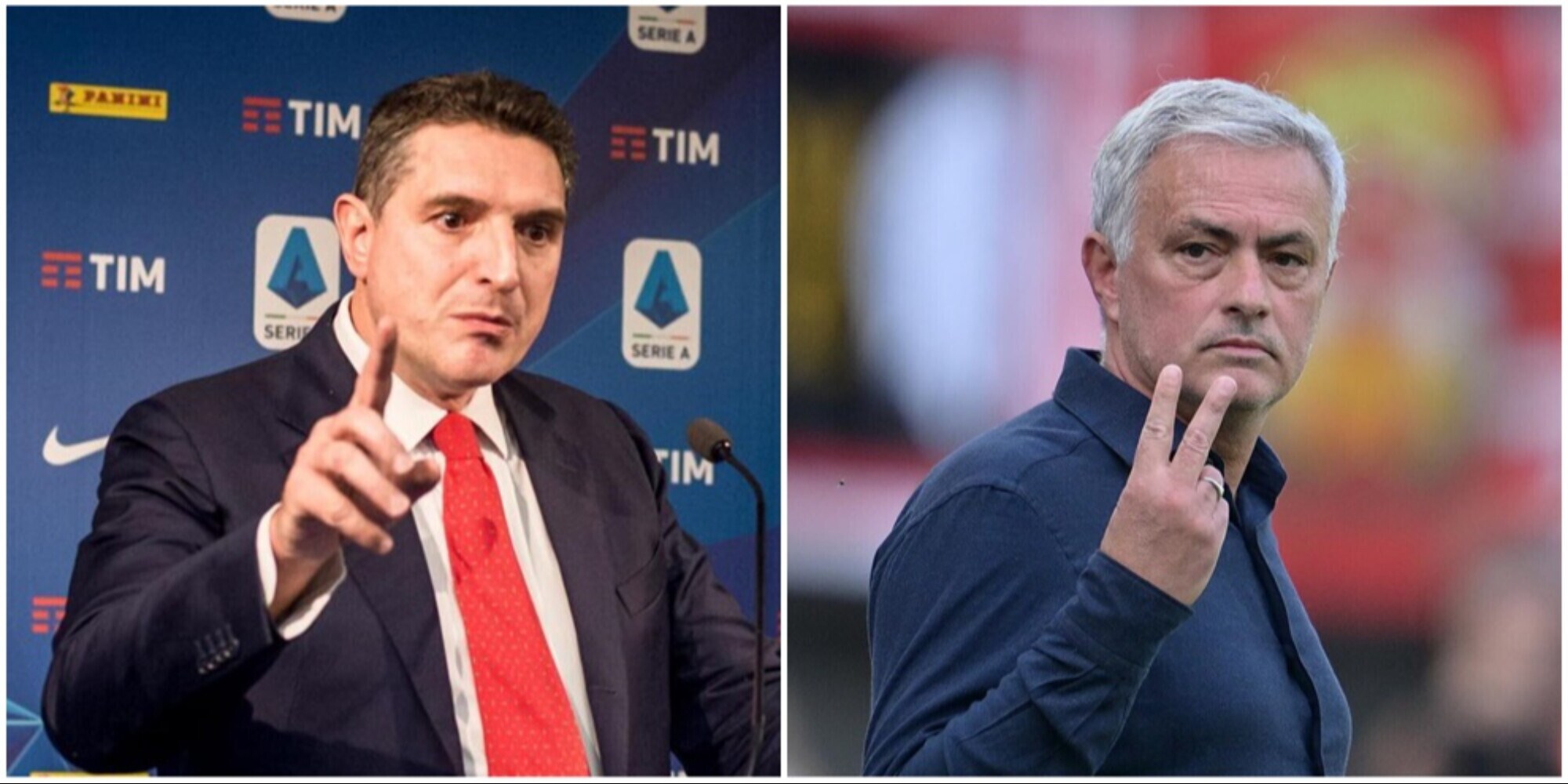 De Siervo: "Polemiche Mourinho? Parole che suonano come alibi"