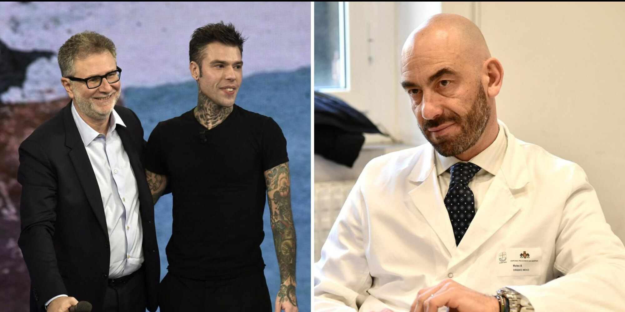 L'intervista di Fedez da Fabio Fazio, Bassetti contrario: "Quanta incoerenza"