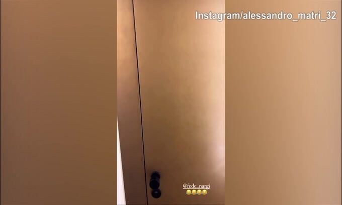 Matri, scherzo da paura....a Federica Nargi