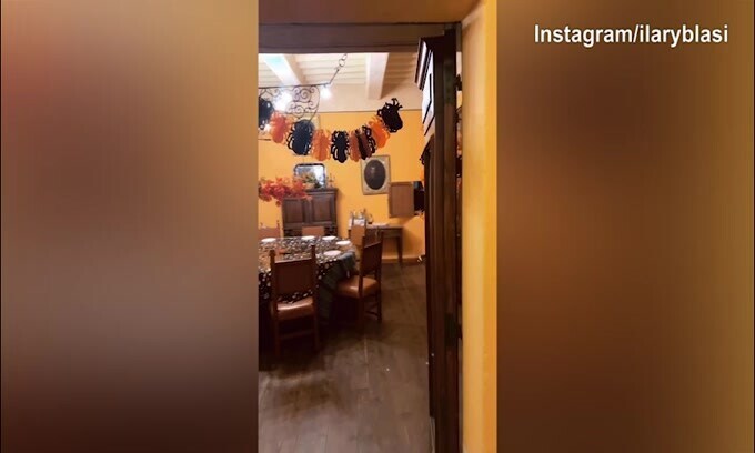 Halloween, in casa Blasi si prepara tutto nel minimo dettaglio