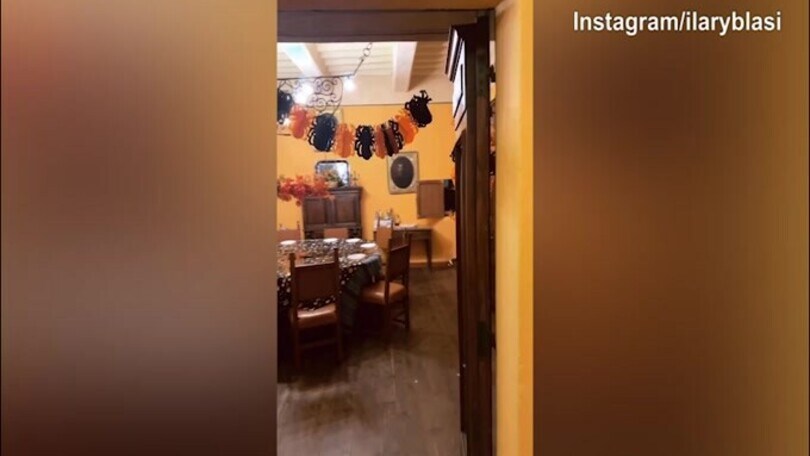 Halloween, in casa Blasi si prepara tutto nel minimo dettaglio