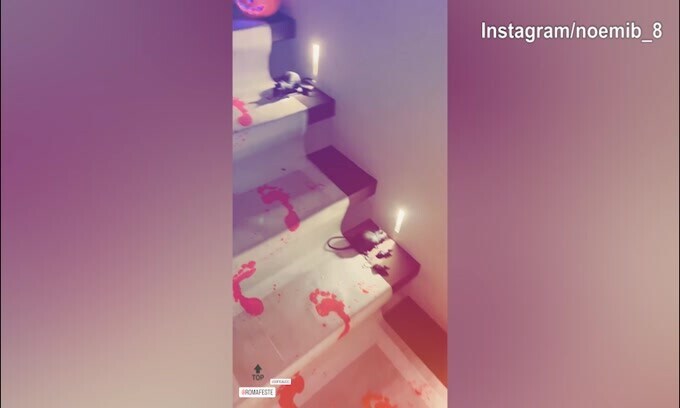 Noemi, ecco come è trascorsa la notte di Halloween