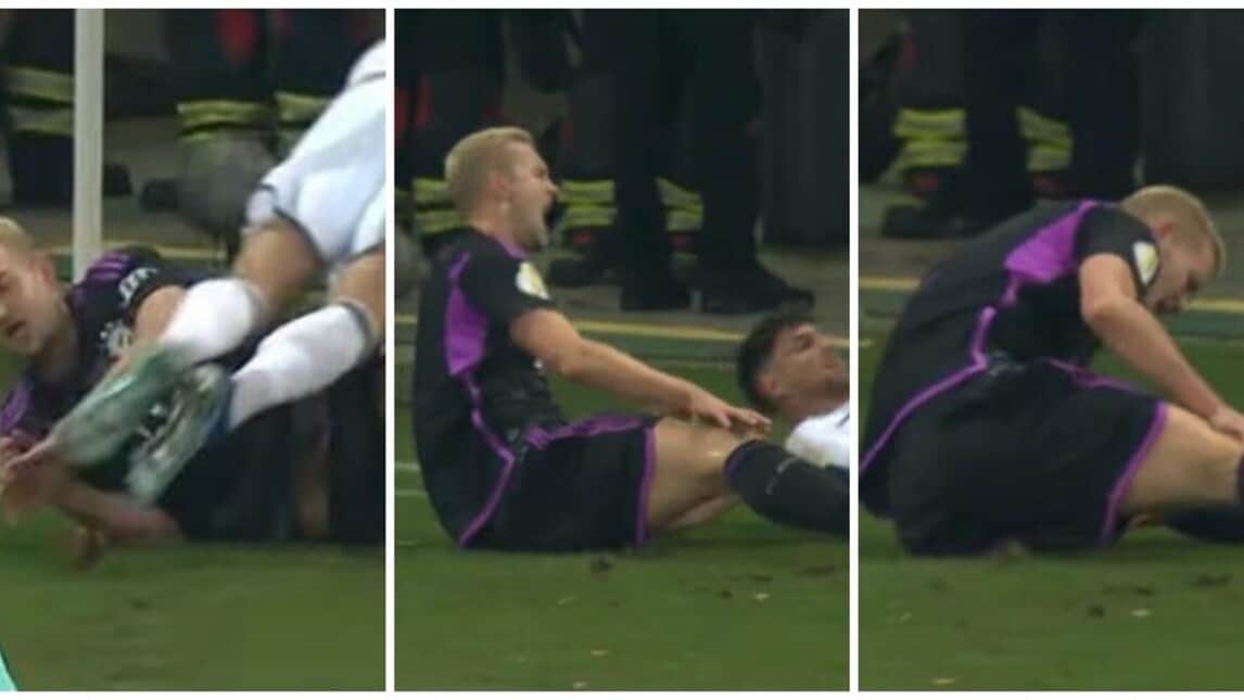 Infortunio De Ligt con il Bayern Monaco: la fotosequenza shock