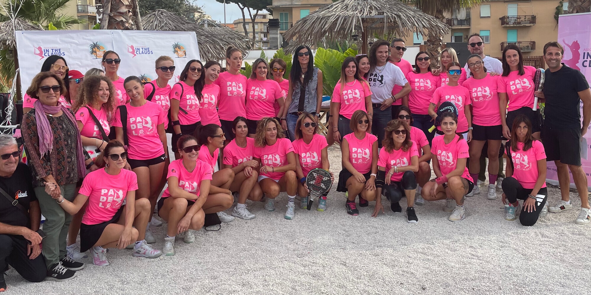 Padel Village Civitavecchia, torneo femminile per la prevenzione del tumore al seno