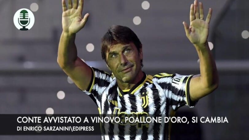 Conte avvistato a Vinovo. Pallone d'Oro, si cambia
