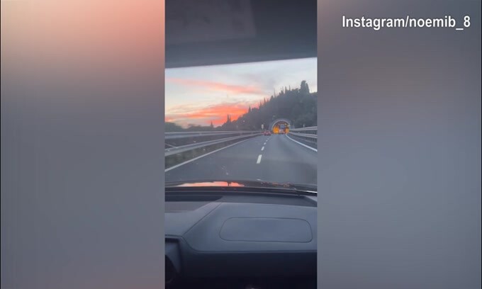Tramonto serale, dove andrà lady Totti?