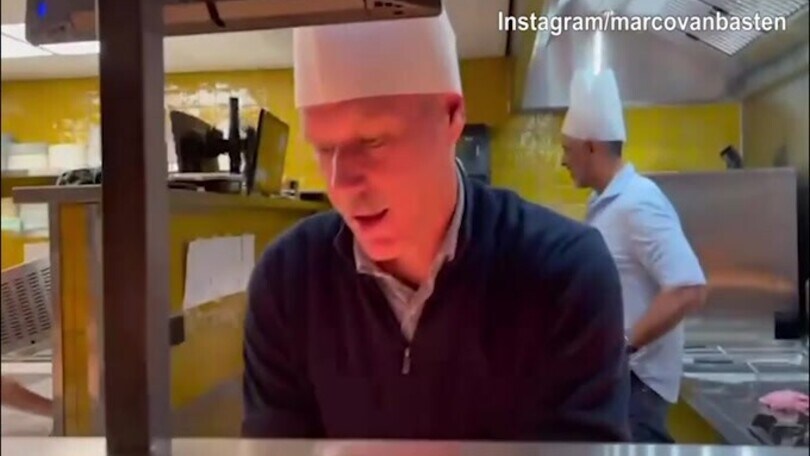 Ex Milan, Van Bastan e Rijkaard dal campo alla...cucina