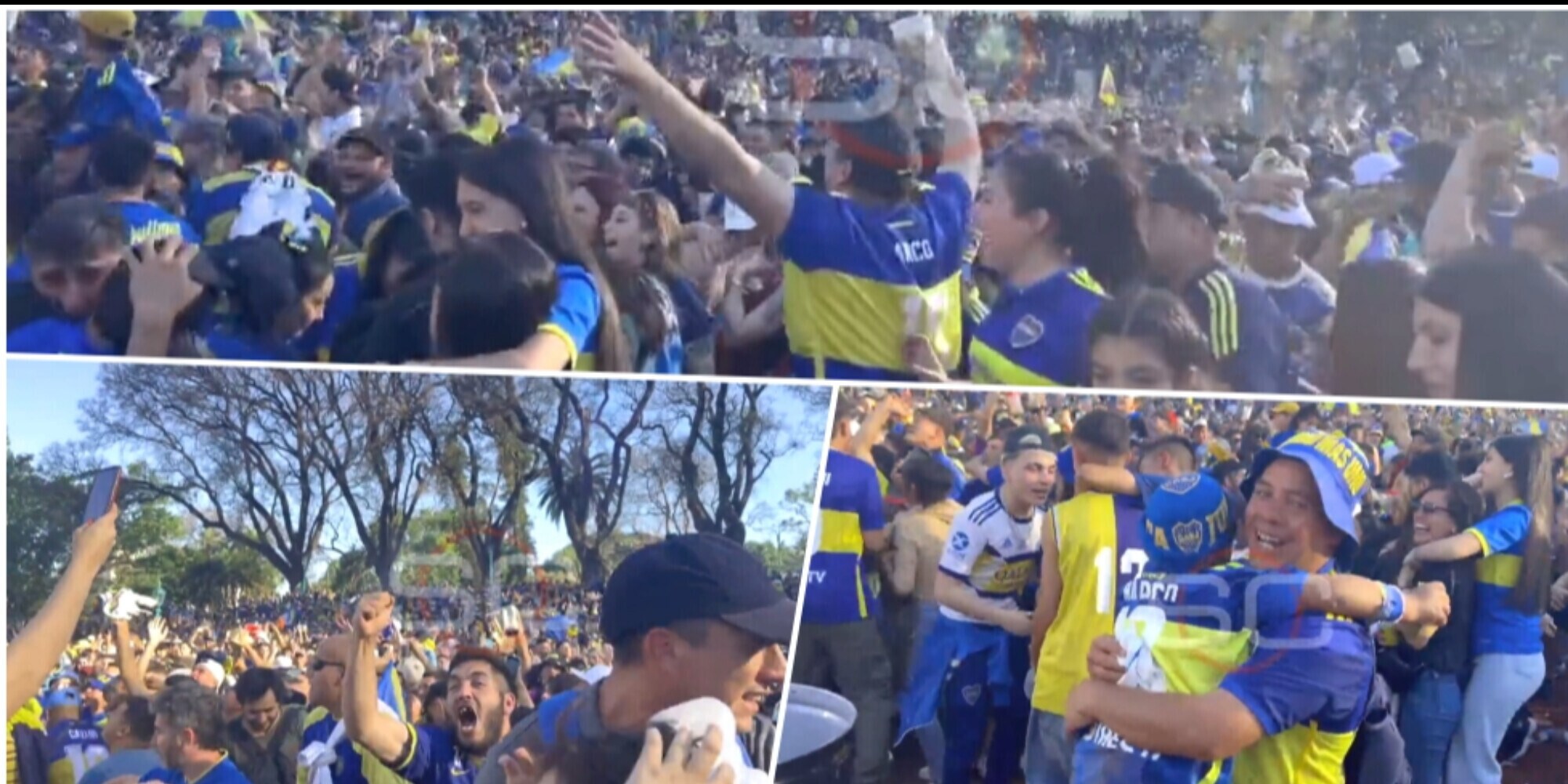 Incredibile: i tifosi del Boca esultano per sbaglio al gol del Fluminense!
