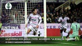 La Juventus non molla l'Inter. Mourinho: "Abbiamo vinto con carattere"