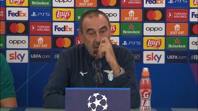 Sarri: "Voglio chiudere la carriera alla Lazio"