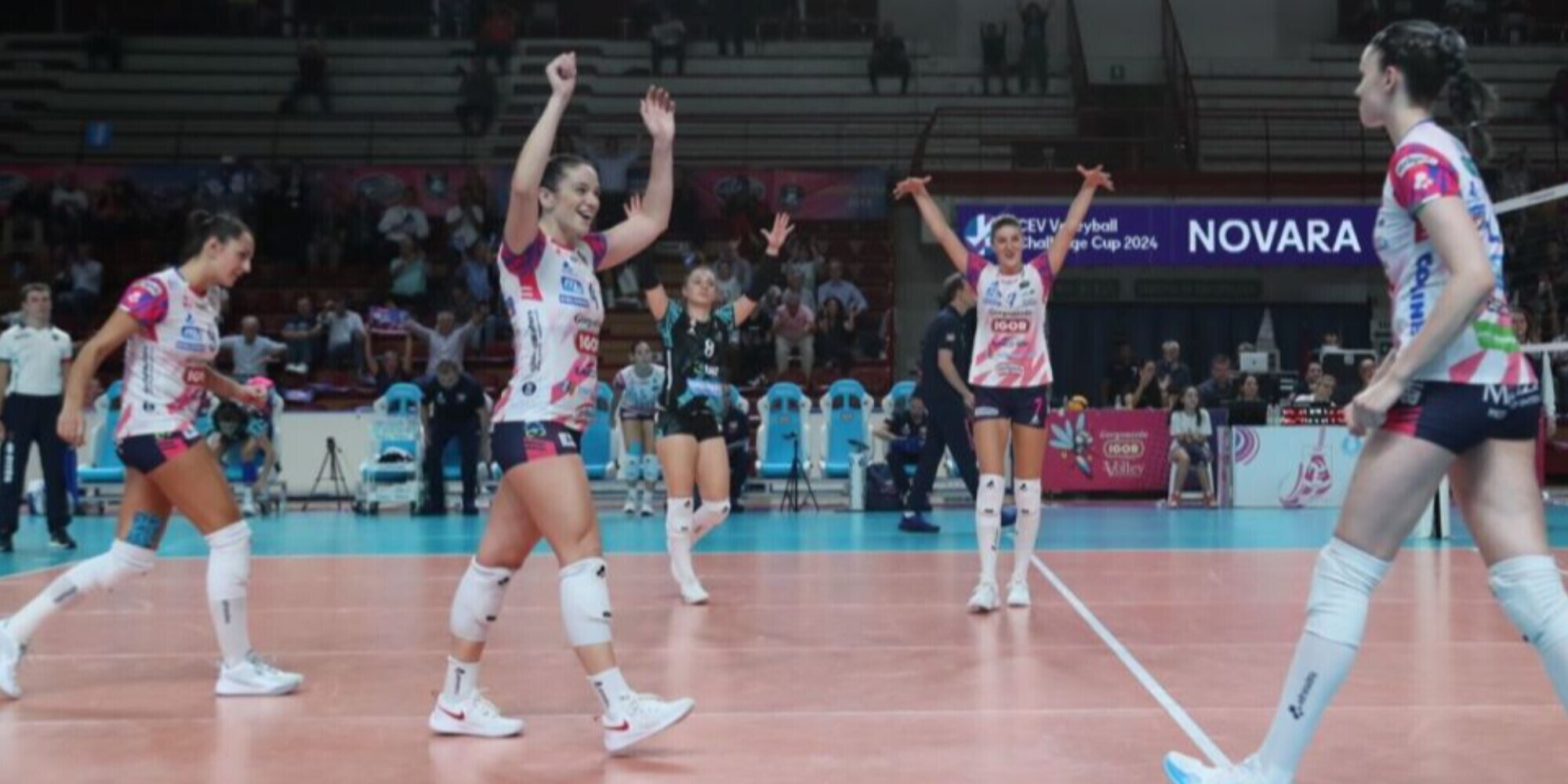 Challenge Cup: Novara lascia a casa le titolari per l'andata dei 16i