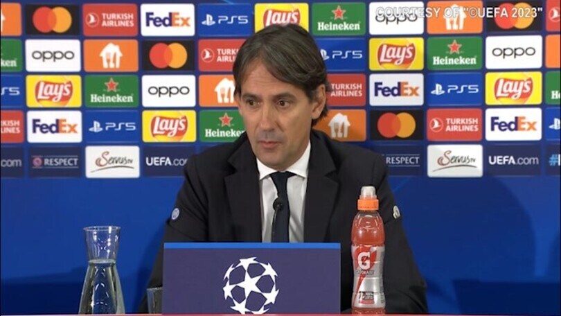 Inzaghi: "Servirà una grande Inter, Frattesi titolare"