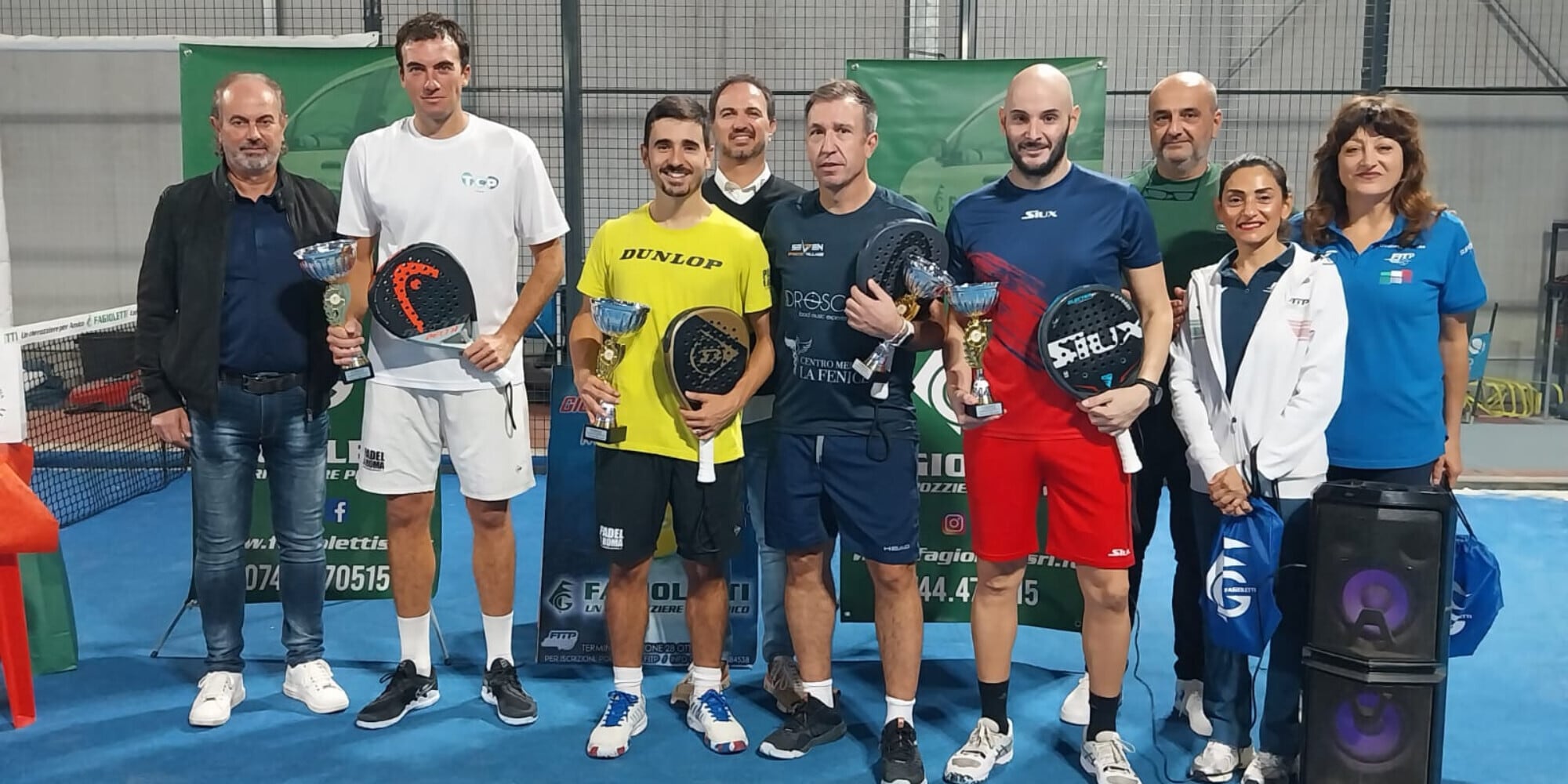 Ternana Padel, grande successo per il terzo torneo 'Giorgio Fagioletti'