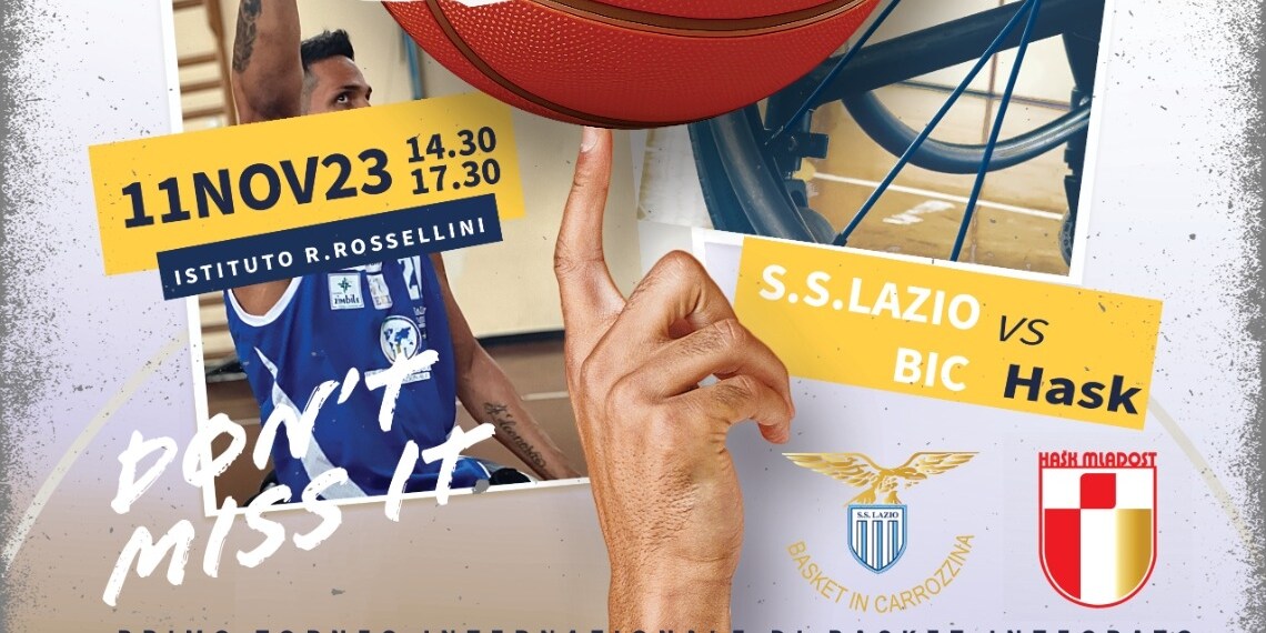 Feel/Allympics, basket in carrozzina per tutti a Formello